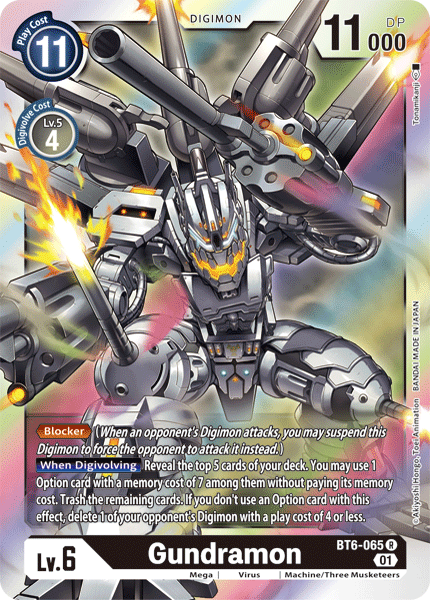 Gundramon BT6-065