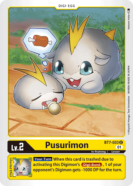 Pusurimon BT7-003