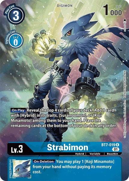 Strabimon BT7-019 (Alternate Art)