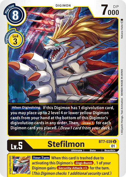 Stefilmon BT7-039
