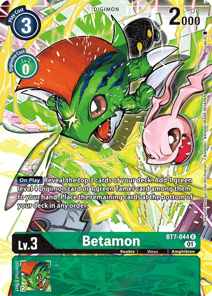 Betamon BT7-044 (Alternate Art)