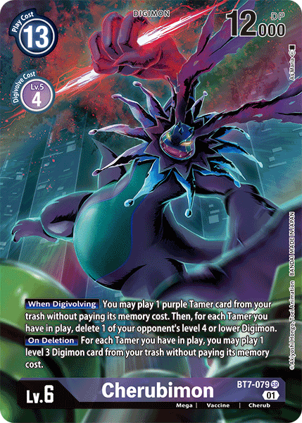 Cherubimon BT7-079 (Alternate Art)