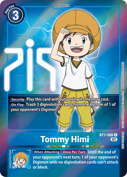 Tommy Himi BT7-086 (Alternate Art)