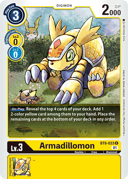 Armadillomon BT8-033