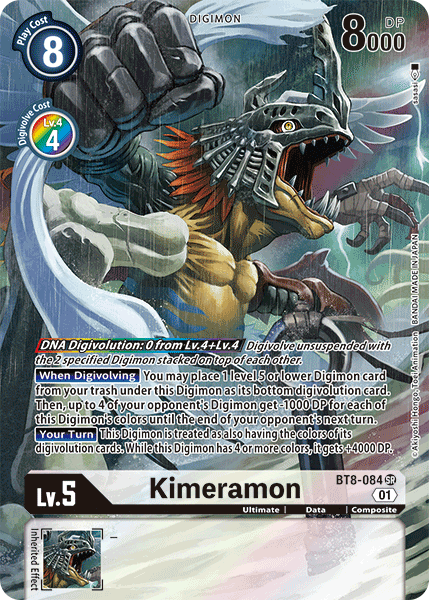 Kimeramon BT8-084 (Alternate Art)