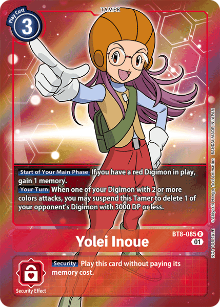 Yolei Inoue BT8-085 (Alternate Art)