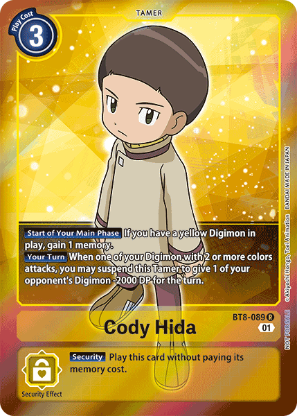 Cody Hida BT8-089 (Alternate Art)