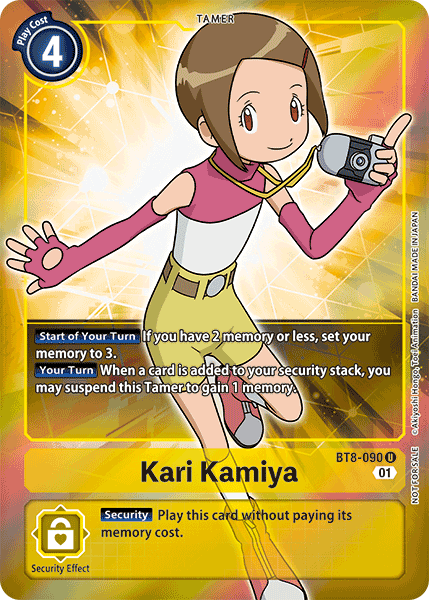 Kari Kamiya BT8-090 (Alternate Art)