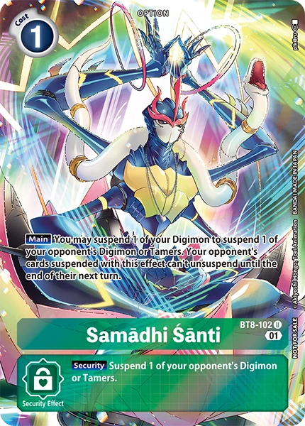 Samadhi Santi BT8-102 (Alternate Art)
