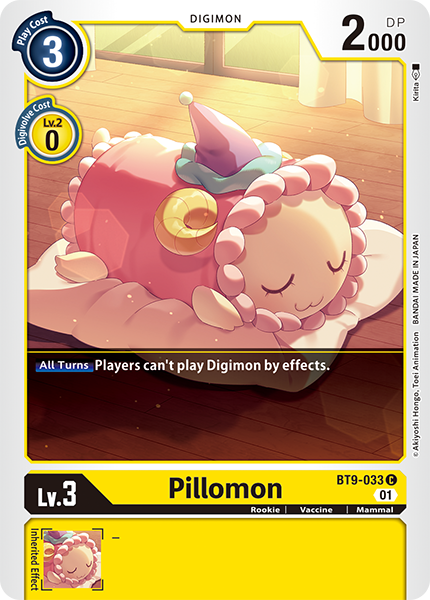 Pillomon BT9-033