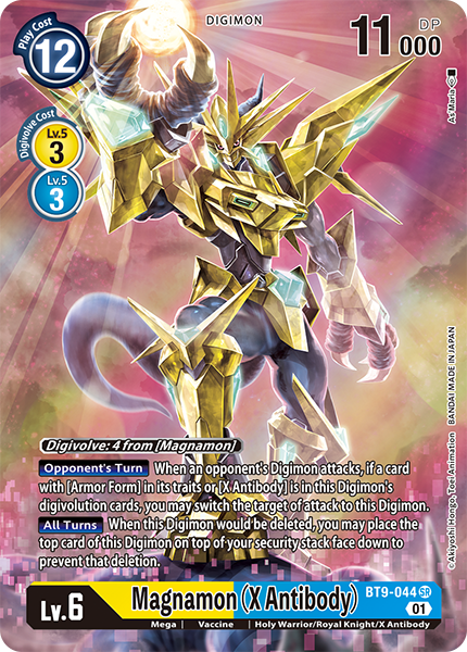 Magnamon (X Antibody) BT9-043 (Alternate Art)