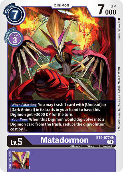 Matadormon BT9-077