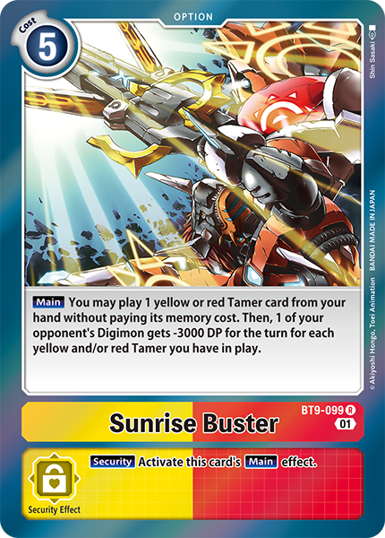 Sunrise Buster BT9-099