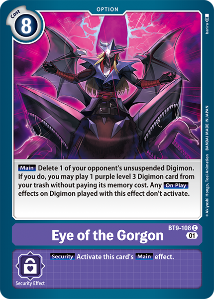 Eye of the Gorgon BT9-108