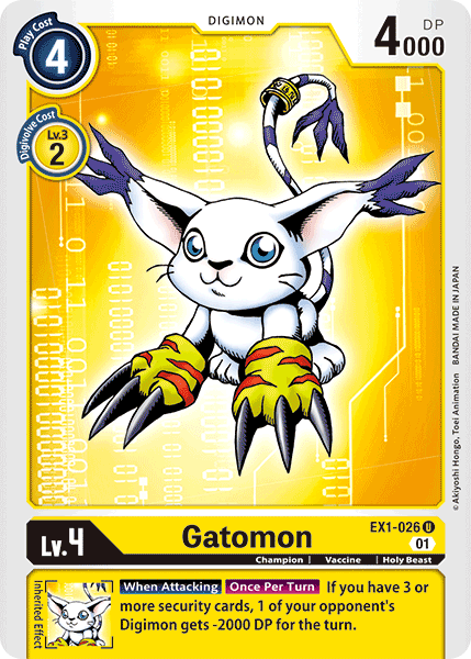 Gatomon EX1-026