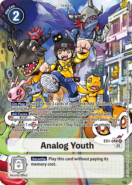 Analog Youth EX1-066 (Alternate Art)