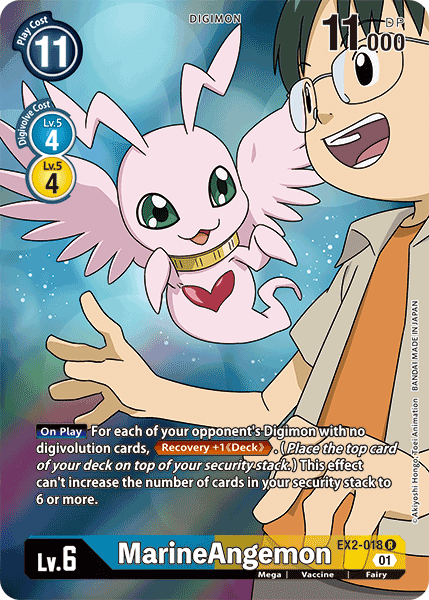 MarineAngemon EX2-018 (Alternate Art)