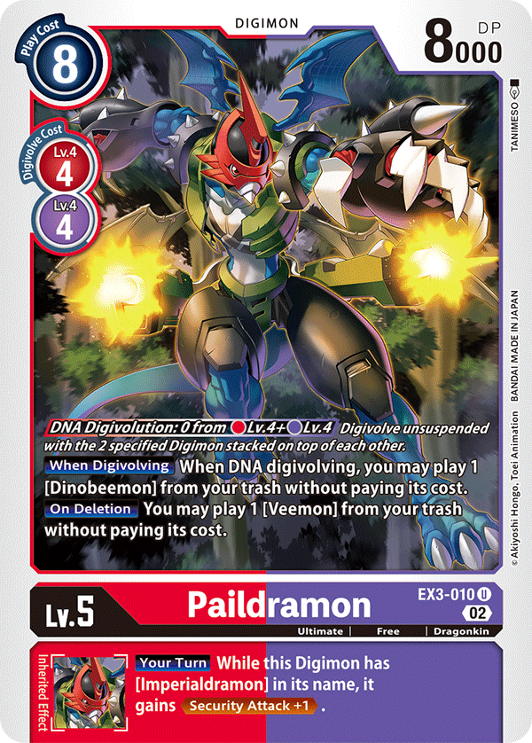 Paildramon EX3-010