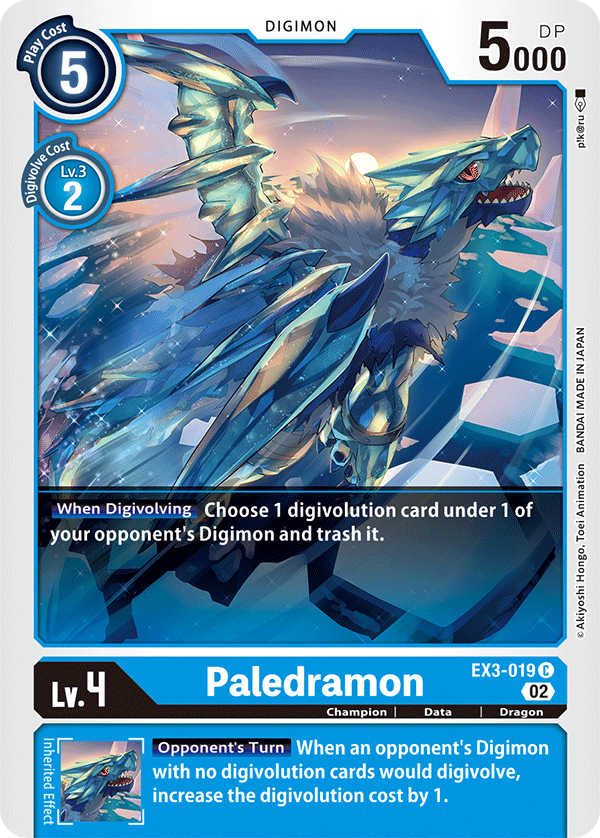 Paledramon EX3-019