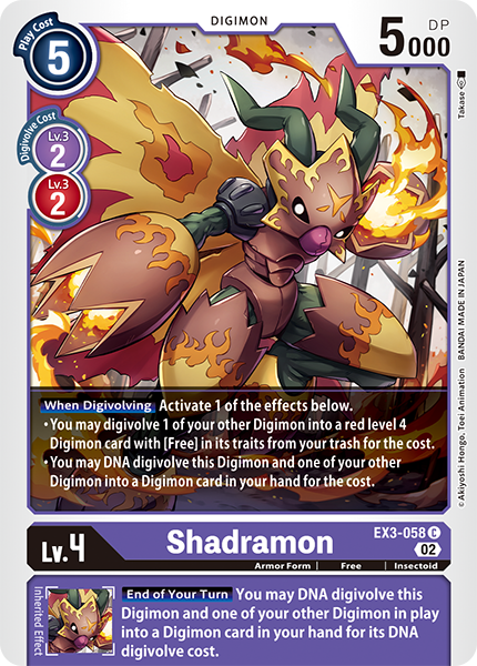 Shadramon EX3-058