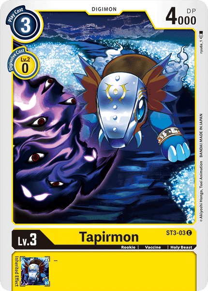 Tapirmon ST3-03