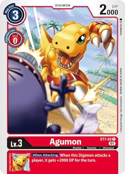 Agumon ST7-02