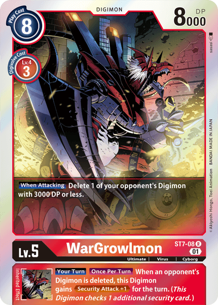 WarGrowlmon ST7-08