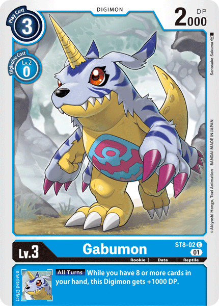 Gabumon ST8-02