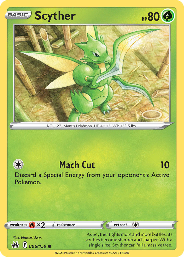 Scyther | Crown Zenith 006/159