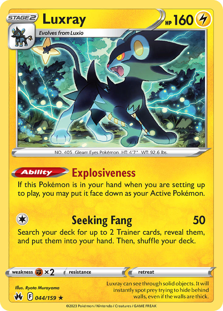 Luxray | Crown Zenith 044/159