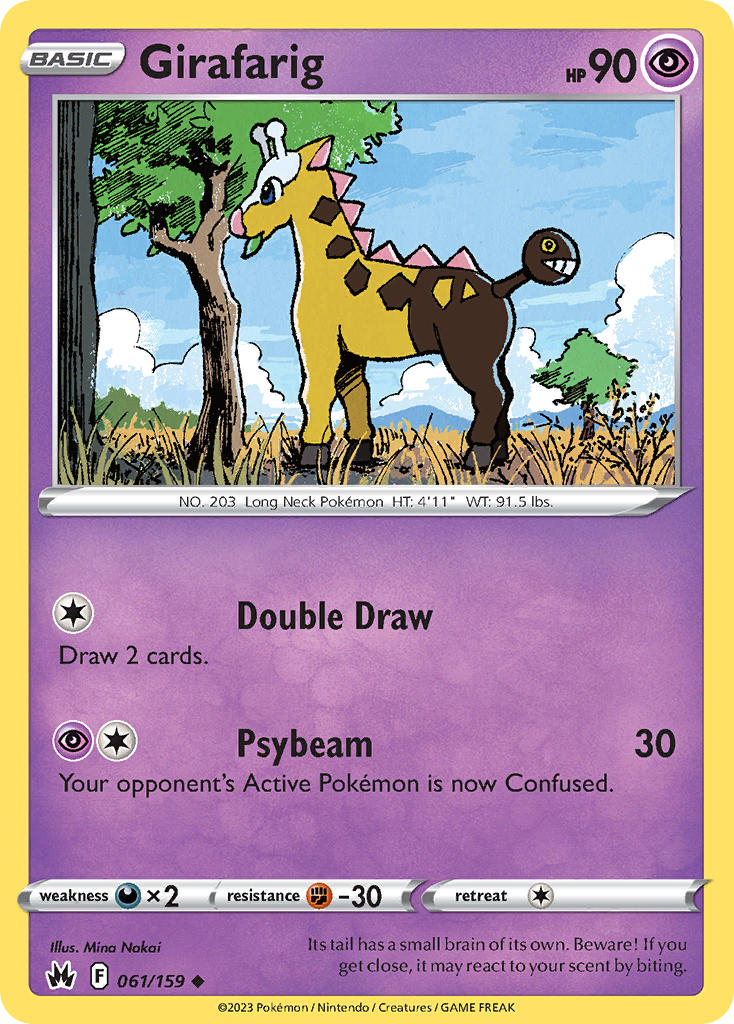 Girafarig | Crown Zenith 061/159