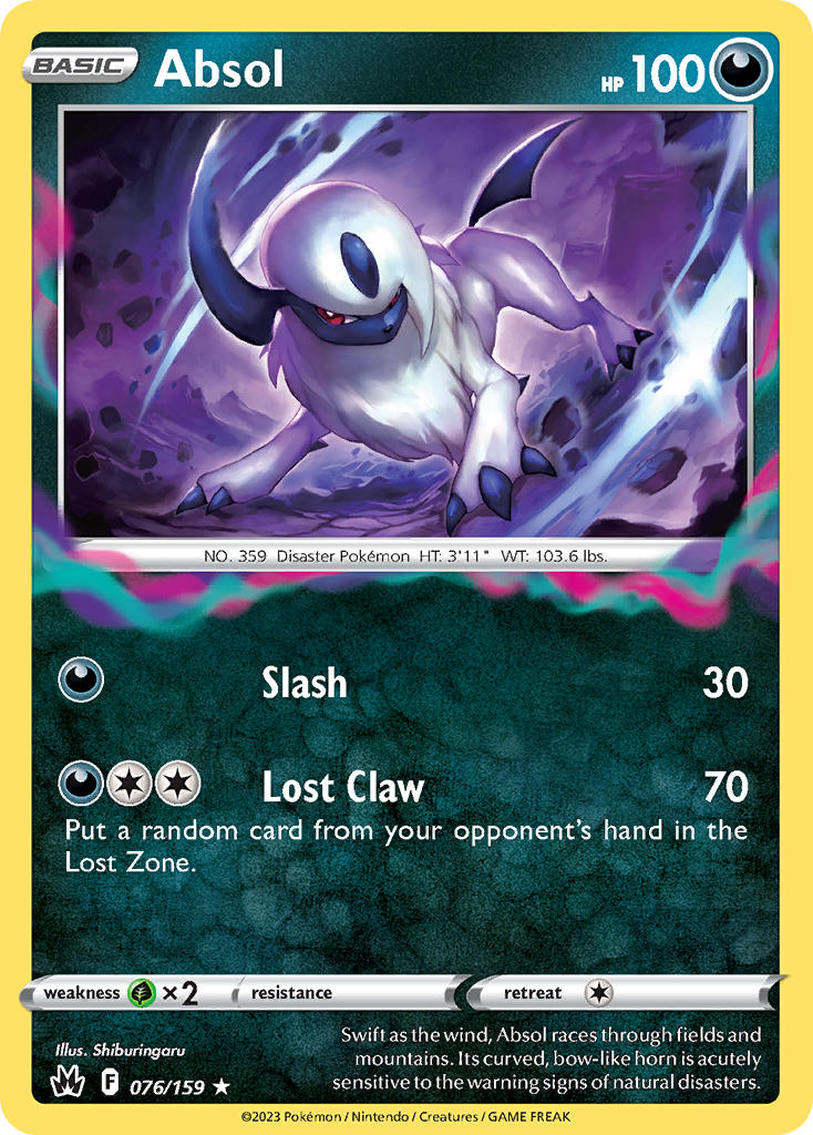 Absol | Crown Zenith 076/159