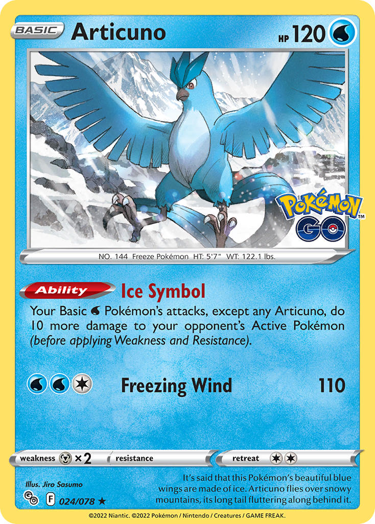 Articuno | Pokemon Go 024/078