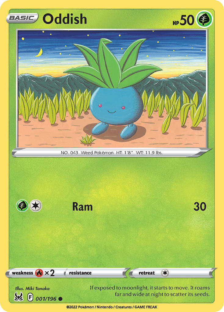 Oddish | Lost Origin 001/196
