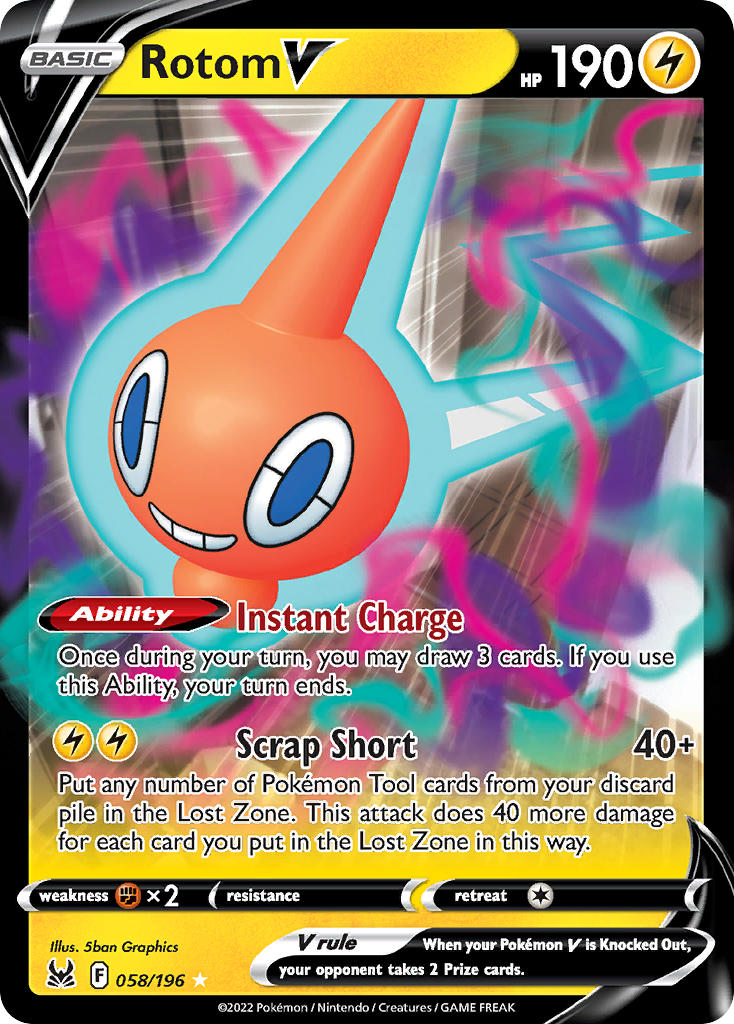 Rotom V | Lost Origin 058/196