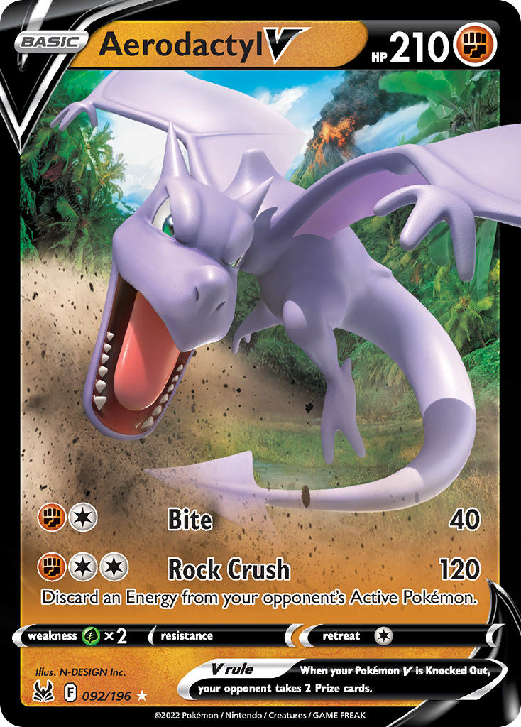 Aerodactyl V | Lost Origin 092/196