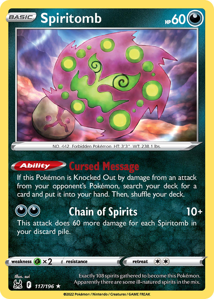 Spiritomb | Lost Origin 117/196