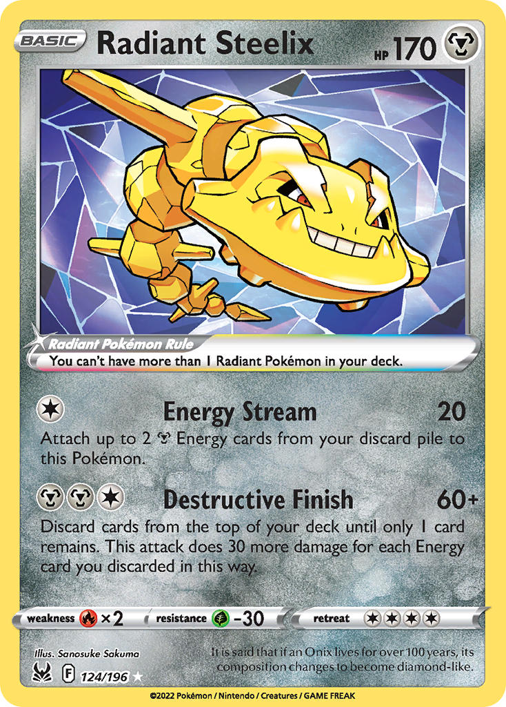 Radiant Steelix | Lost Origin 124/196