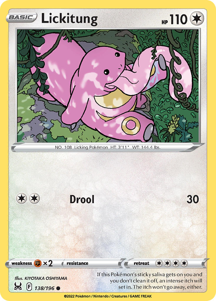 Lickitung | Lost Origin 138/196