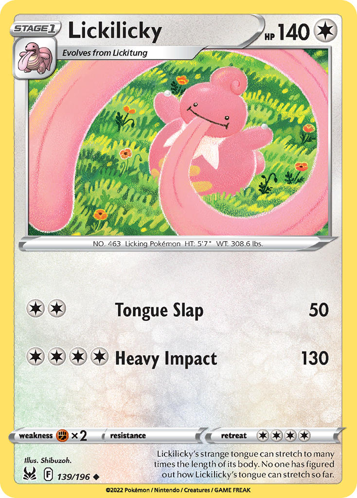 Lickilicky | Lost Origin 139/196