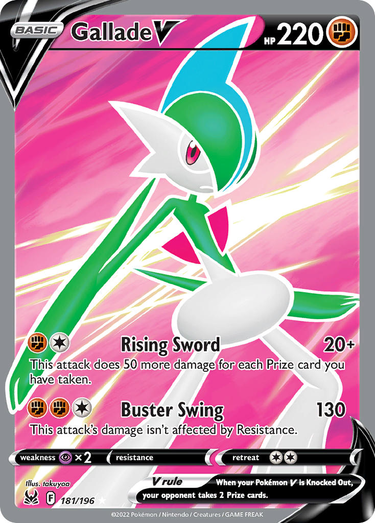 Gallade V | Lost Origin 181/196