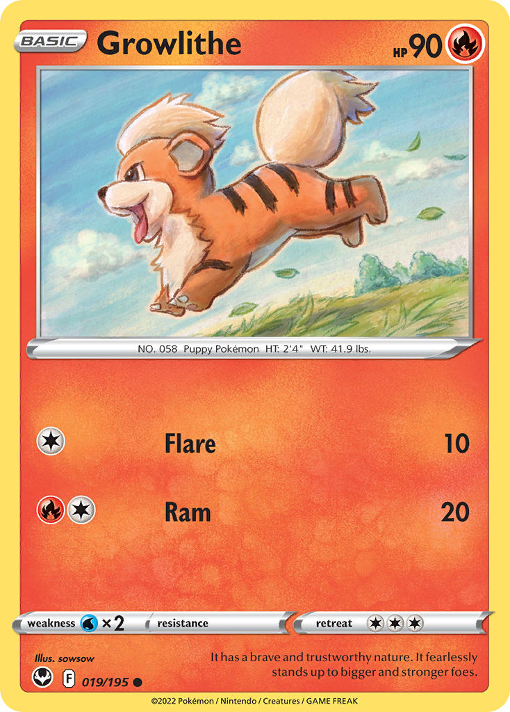 Growlithe | Silver Tempest 019/195