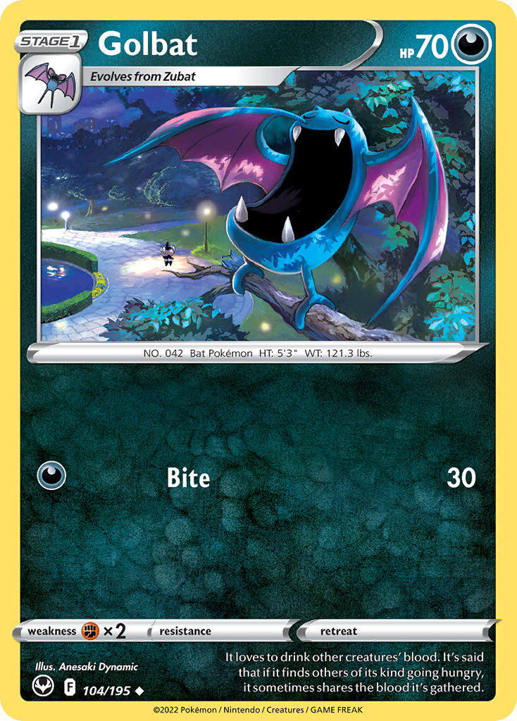 Golbat | Silver Tempest 104/195