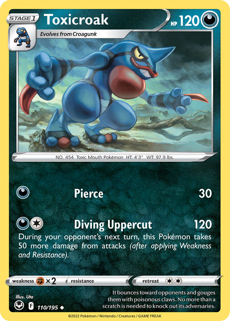 Toxicroak | Silver Tempest 110/195