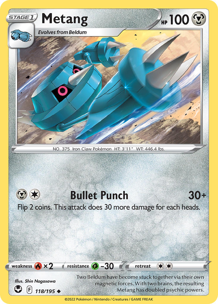 Metang | Silver Tempest 118/195