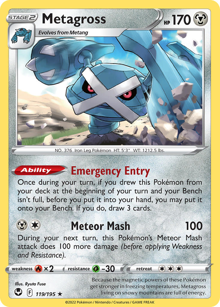 Metagross | Silver Tempest 119/195