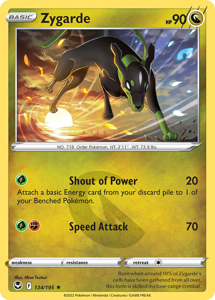 Zygarde | Silver Tempest 134/195