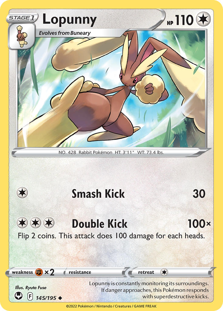 Lopunny | Silver Tempest 145/195