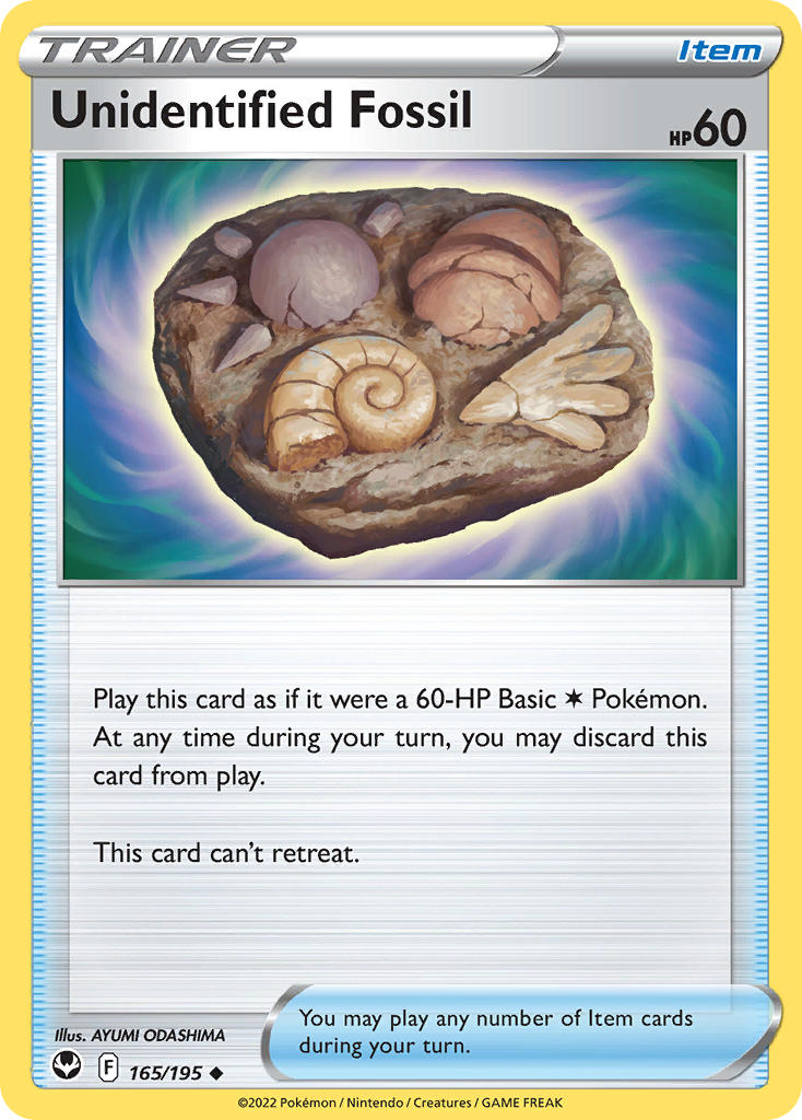 Unidentified Fossil | Silver Tempest 165/195