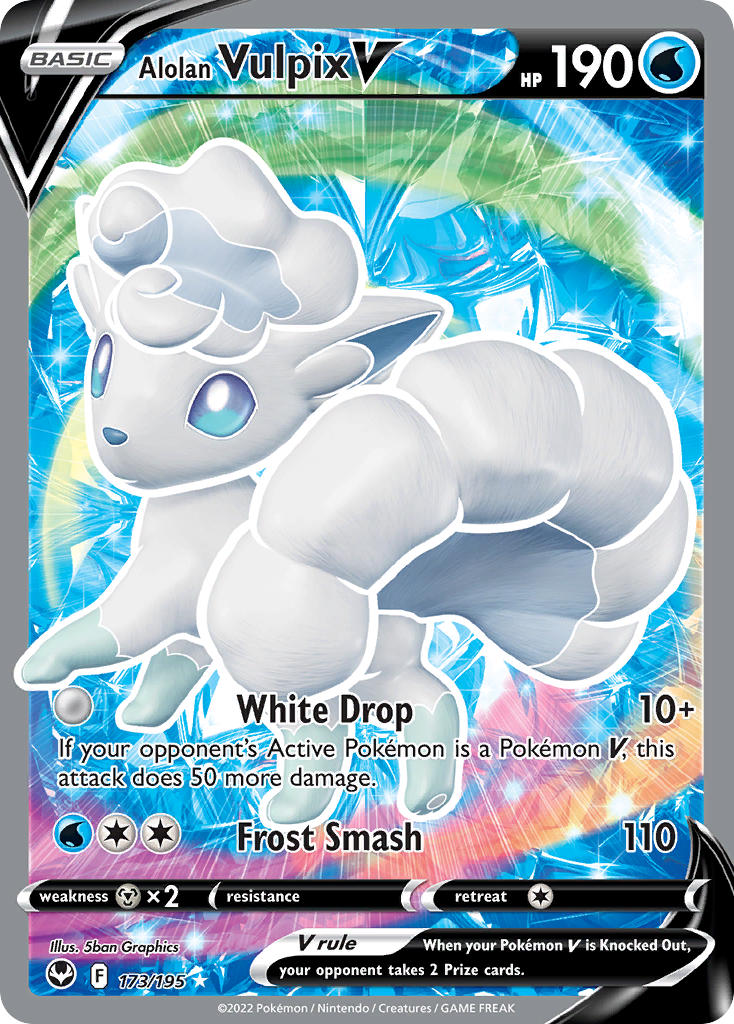 Alolan Vulpix V | Silver Tempest 173/195